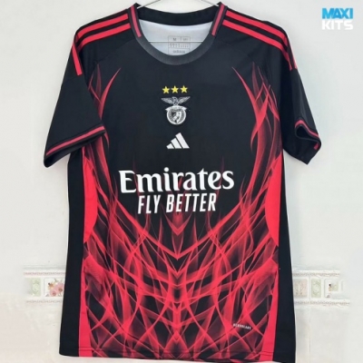 Camiseta futbol Benfica Rojo/Negro 2025/26