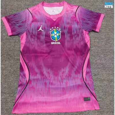 Camiseta de fútbol Brasil Rosa/Rojo 2026/27