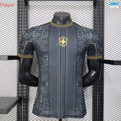 Camiseta futbol Versión Player Brasil Training negro 2026/27