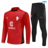 Chandal AC Milan 2025/26 rojo/negro