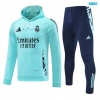Chaqueta Chandal Con Capucha Real Madrid 2024/25 azul cielo