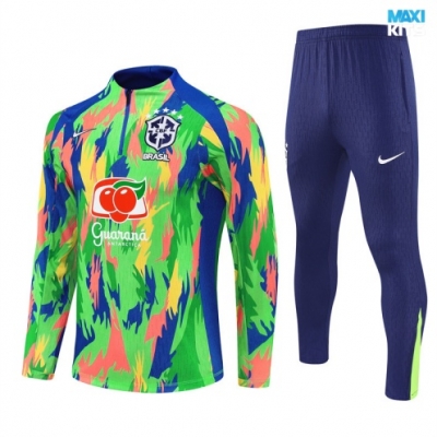 Chandal Brasil Niño 2025/26 Azul/verde