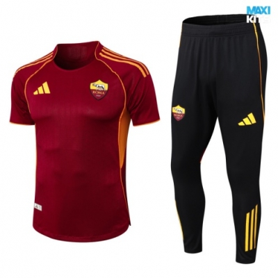 Camiseta futbol AS Roma 2025/26 rojo/negro
