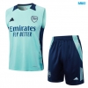 Camiseta futbol Entrenamiento Sin Mangas Arsenal + Pantalón Corto 2024/25 verde claro
