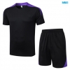 Camiseta futbol Barcelona + Pantalón Corto 2025/26 negro/Violeta