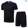 Camiseta futbol Barcelona + Pantalón Corto 2025/26 negro/Violeta