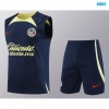 Camiseta futbol Entrenamiento Sin Mangas CF América + Pantalón Corto 2024/25 Azul marino