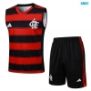 Camiseta futbol Entrenamiento Sin Mangas Flamengo + Pantalón Corto 2025/26 rojo/negro