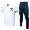 Camiseta futbol Polo Paris PSG 2024/25 Blanco