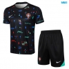 Camiseta futbol Portugal + Pantalón Corto 2024/25 negro