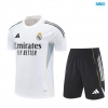 Camiseta futbol Real Madrid Niño + Pantalón Corto 2025/26 Blanco/negro