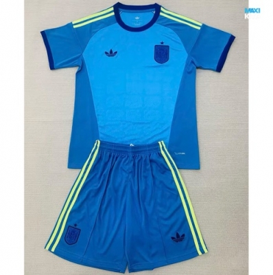 maxikits Camiseta futbol España Niño Manga Larga Azul 2026/27