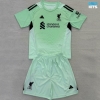 Camiseta futbol Liverpool Niño Portero Verde 2025/26