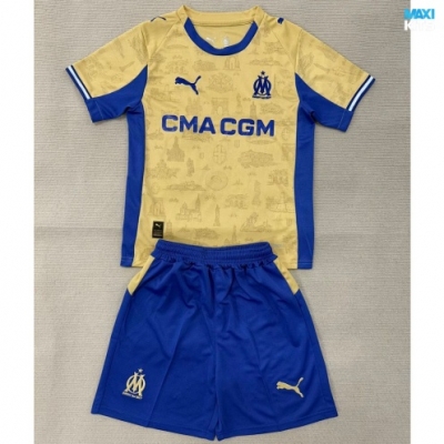 Camiseta futbol Marsella Niño Tercera 2025/26