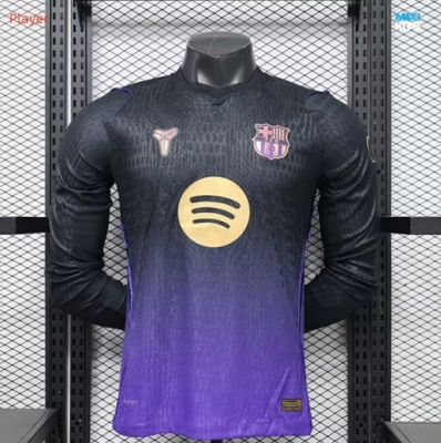 maxikits Camisetas de futbol Versión Player Barcelona Segunda Manga larga 2026/27