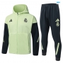 maxikits Chaqueta Chándal fútbol Con Capucha Real Madrid 2026/27 Verde k172