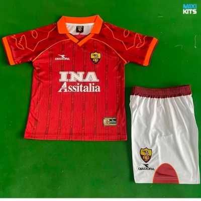 Camiseta futbol Retro AS Roma Niño Primera 1999-00