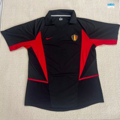 maxikits Camisetas de futbol Retro Bélgica Segunda 2002