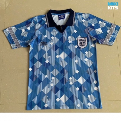 Camiseta futbol Retro Inglaterra Azul 1990
