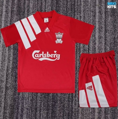 Camiseta de fútbol Retro Liverpool Niño Primera 1992-93