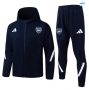 maxikits Chaqueta Chándal fútbol Con Capucha Arsenal 2026/27 Azul marino k27