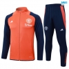 Chaqueta Chandal Manchester United 2024/25 Naranja