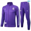 Chaqueta Chandal Real Madrid 2025/26 Violeta/Blanco