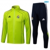 Chaqueta Chandal Real Madrid Niño 2025/26 verde/verde