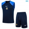 Camiseta futbol Entrenamiento Sin Mangas Al-Nassr FC + Pantalón Corto 2024/25 azul real