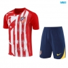 Camiseta futbol Atlético de Madrid + Pantalón Corto 2025/26 rojo/Azul marino/Blanco