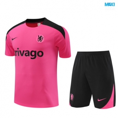Camiseta futbol Chelsea + Pantalón Corto 2024/25 rosa