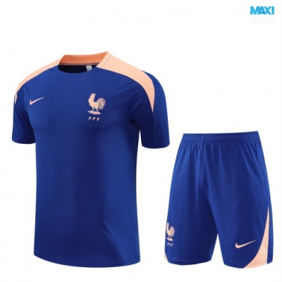 Camiseta futbol Francia Niño + Pantalón Corto 2025/26 Azul