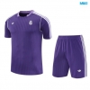 Camiseta futbol Real Madrid + Pantalón Corto 2025/26 Violeta/Blanco