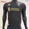 Camiseta futbol Versión Player Liverpool Negro 2025/26