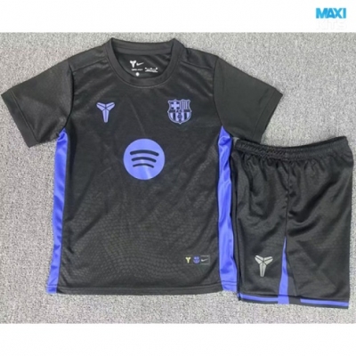 Camiseta futbol Barcelona Niño Negro 2025/26