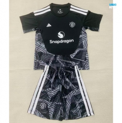 maxikits Camisetas de futbol Manchester United Niño Portero negro 2026/27