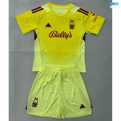 Camiseta futbol Nottingham Forest Niño Portero amarillo 2025/26