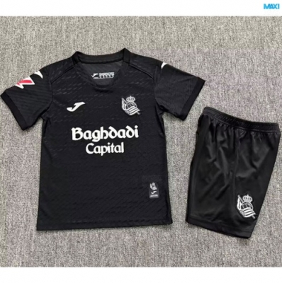 Maxikits Hacer Camiseta de futbol Real Sociedad Niño Segunda 2026/27 por mayor