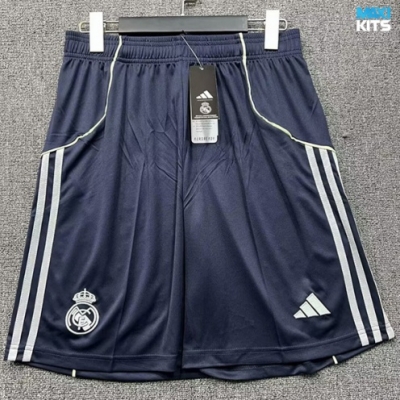 Camiseta futbol Pantalón Corto Real Madrid Segunda 2025/26