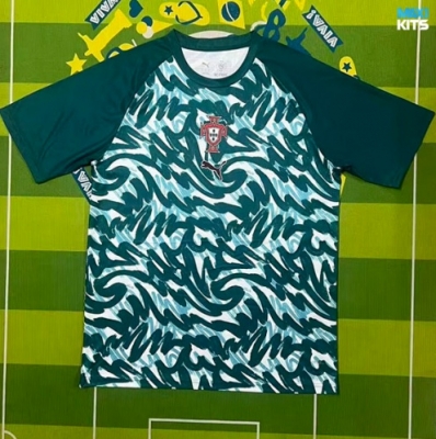 Camiseta de fútbol Portugal Training Verde 2026/27