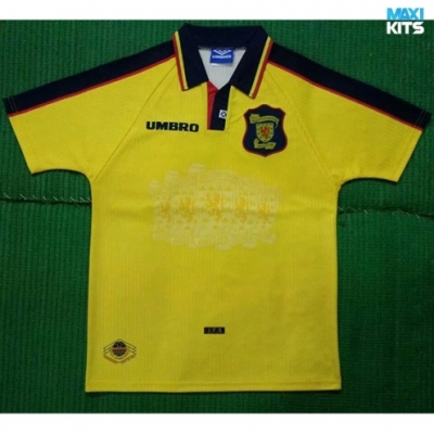 Camiseta futbol Retro Escocia Amarillo 1996-98
