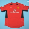 Camiseta futbol Retro Manchester United Primera 2002-03