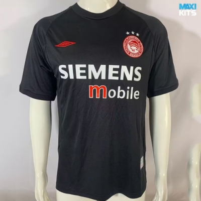 Camiseta futbol Retro Olympia Negro 2004-05
