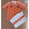 Camiseta futbol Retro Países Bajos Niño Primera 1988