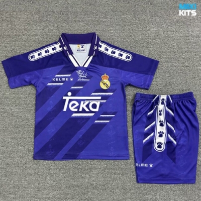 Camiseta futbol Retro Real Madrid Niño Segunda 1994-96
