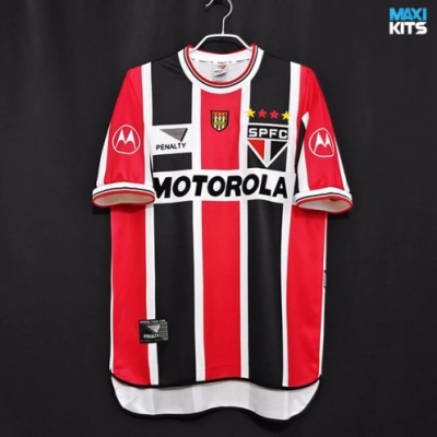 Camiseta futbol Retro Sao Paulo Segunda 2000