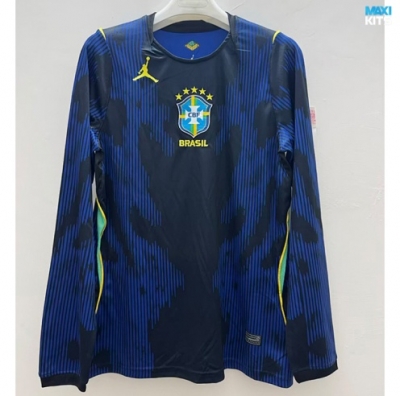 Camiseta futbol Brasil Segunda Manga Larga 2026/27