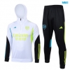 Chaqueta Chandal Con Capucha Arsenal 2024/25 Blanco