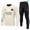 Chandal Paris PSG 2024/25 de color crema