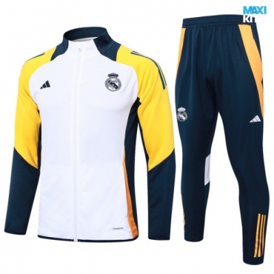 Chaqueta Chandal Real Madrid 2024/25 Blanco